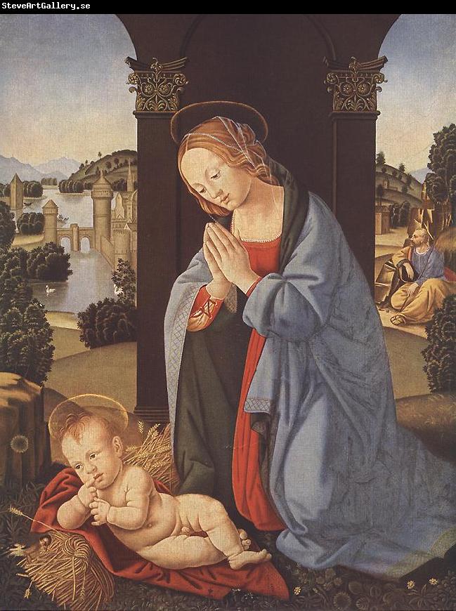 LORENZO DI CREDI The Holy Family g